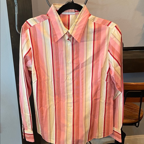 Thomas Pink Multicolor Striped Women's Top - Picture 1 of 8